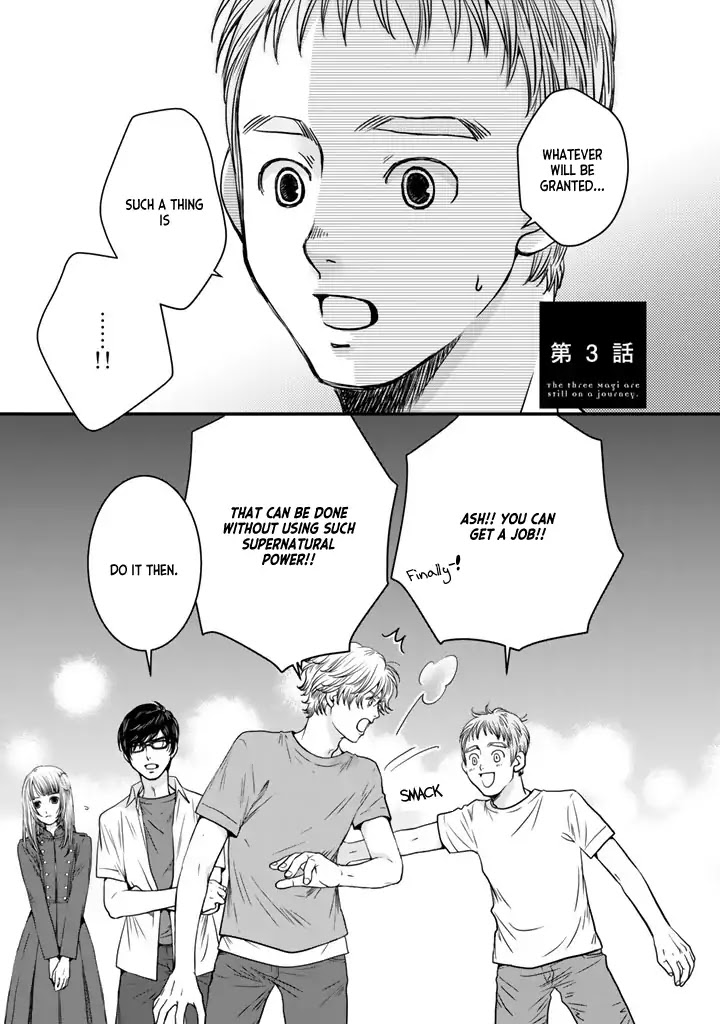 The three Magi are still on a journey. Chapter 3 page 2 - Chapter 3