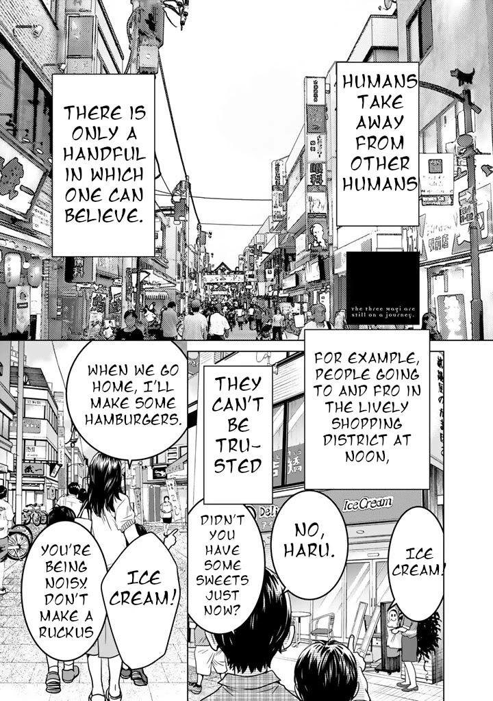 The three Magi are still on a journey. Chapter 6 page 1 - Chapter 6