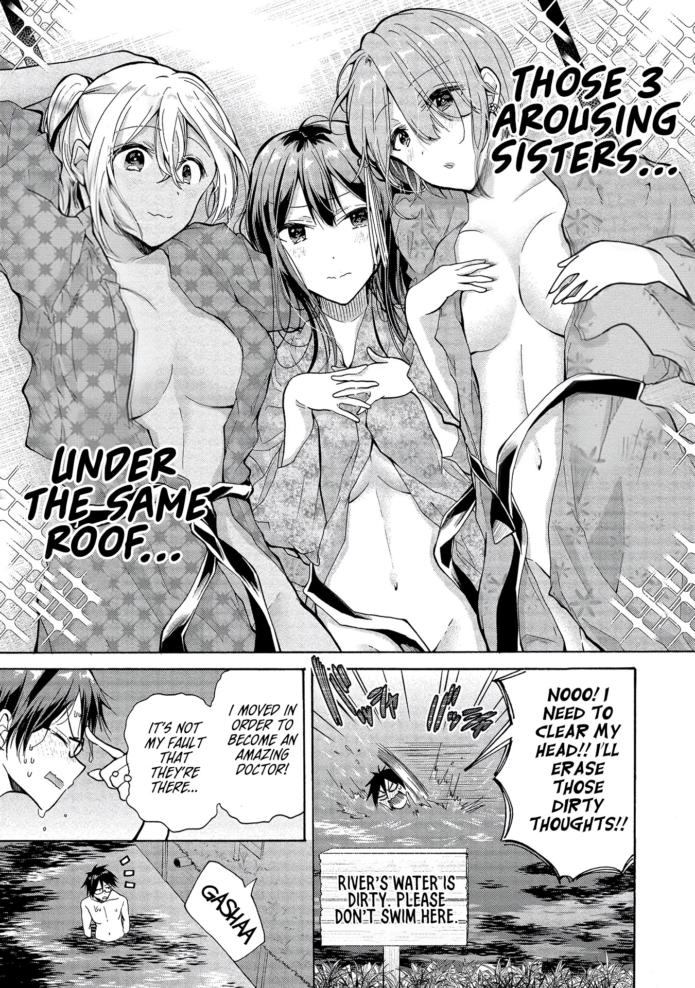 The Three Sisters Are Trying To Seduce Me!! Chapter 1 page 27 - Chapter 1: The Temptation Begins.