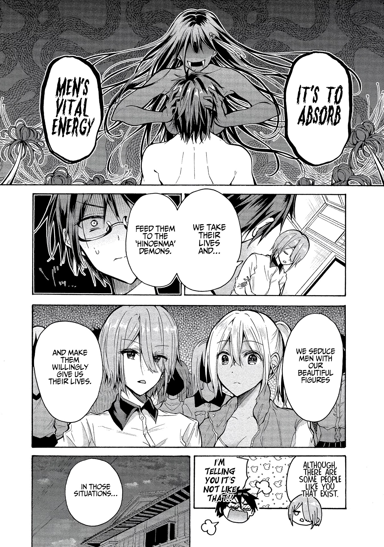 The Three Sisters Are Trying To Seduce Me!! Chapter 2 page 7 - Chapter 2: The Town’s True Identity.