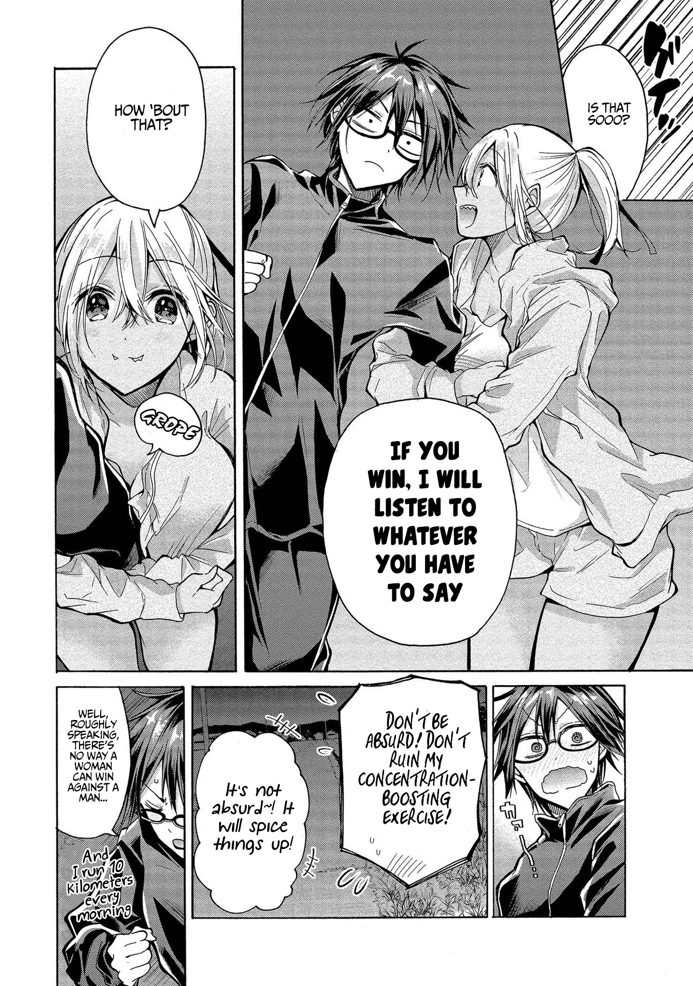 The Three Sisters Are Trying To Seduce Me!! Chapter 3 page 11 - Chapter 3: Training with a Wild Girl