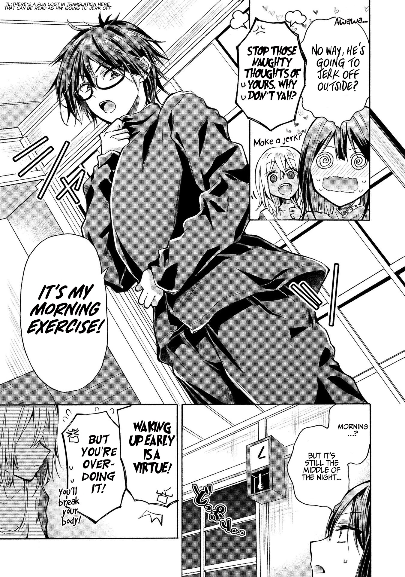 The Three Sisters Are Trying To Seduce Me!! Chapter 3 page 6 - Chapter 3: Training with a Wild Girl