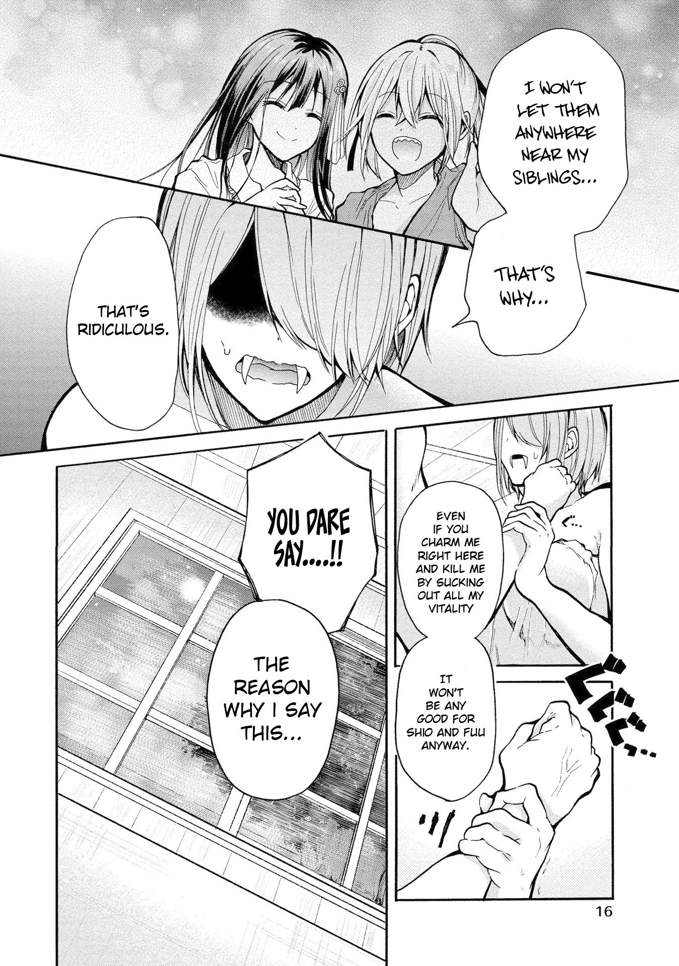 The Three Sisters Are Trying To Seduce Me!! Chapter 6 page 16 - Chapter 6