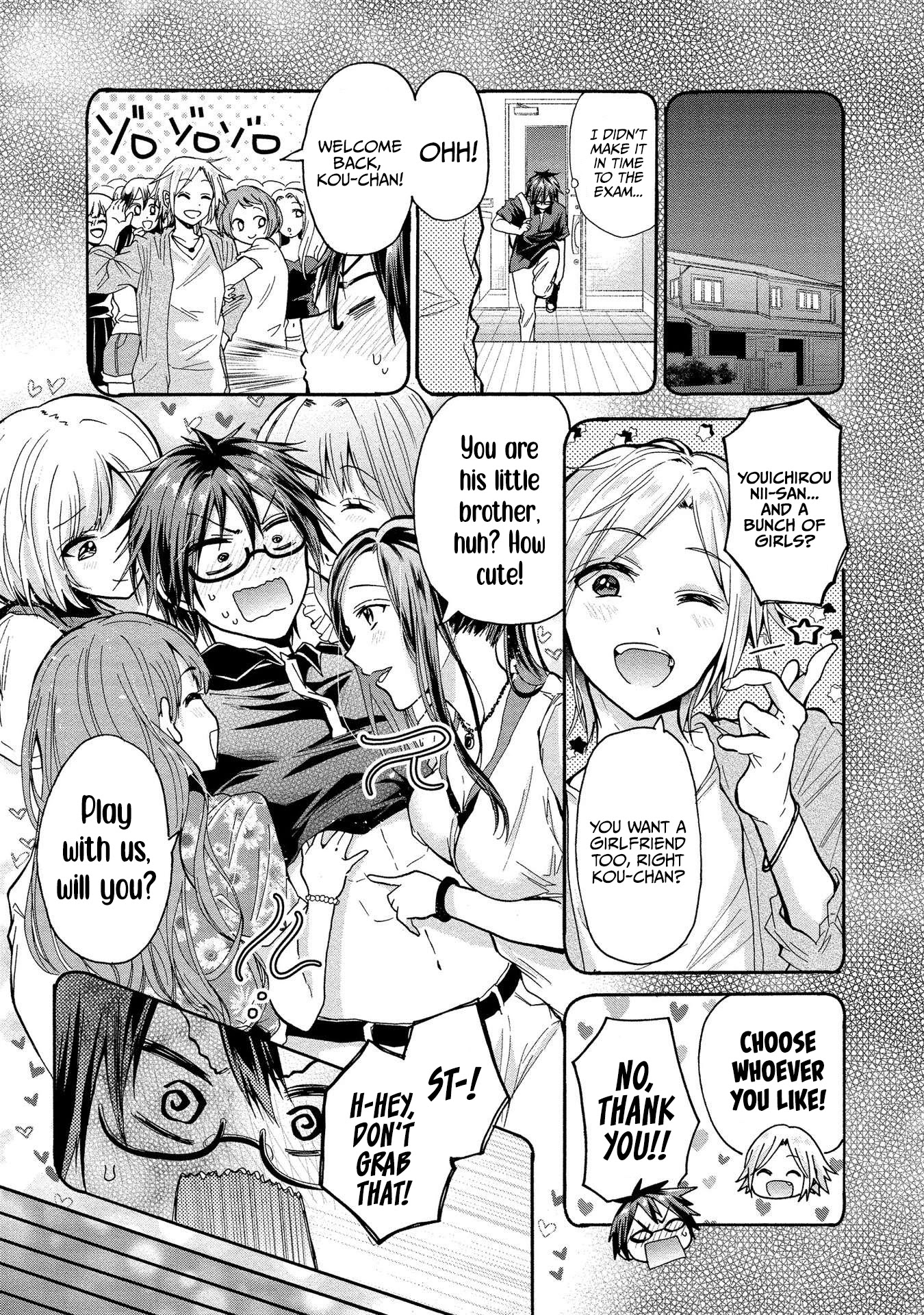 The Three Sisters Are Trying To Seduce Me!! Chapter 8 page 12 - Chapter 8