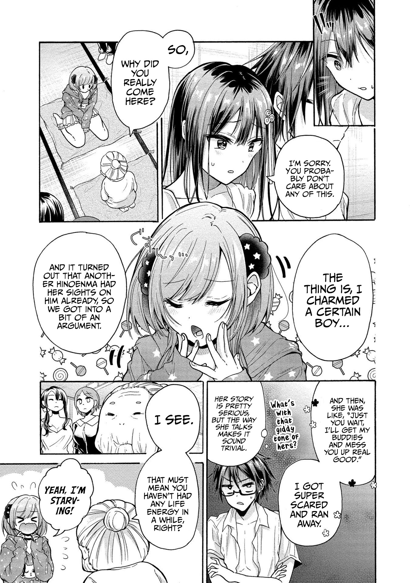 The Three Sisters Are Trying To Seduce Me!! Chapter 9 page 14 - Chapter 9: A New Rival?