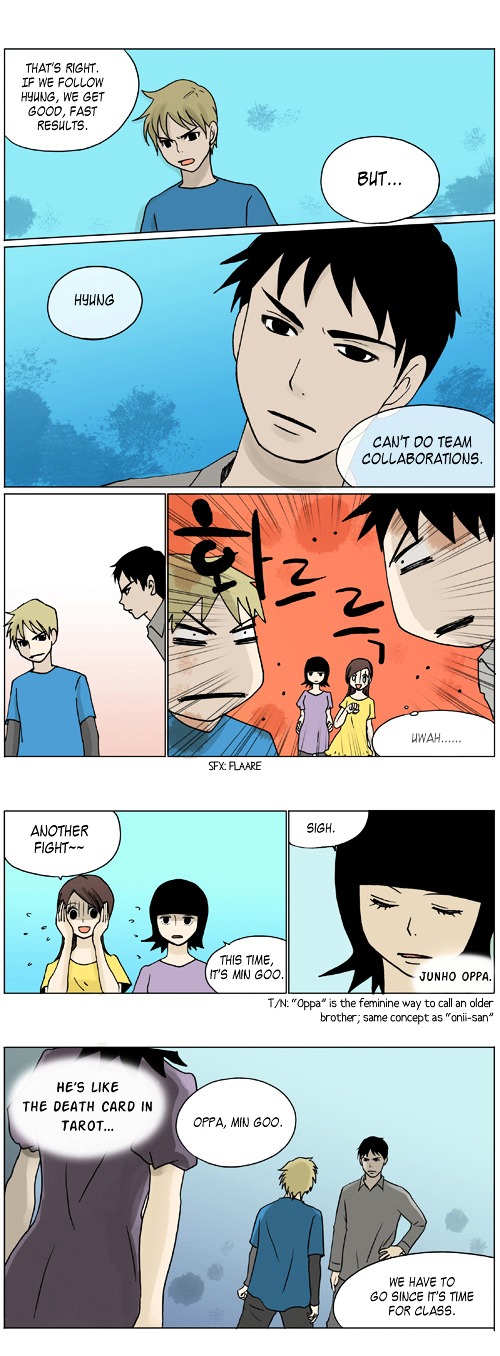 The Three Times Chapter 21 page 10 - Chapter 21 :  Team Project