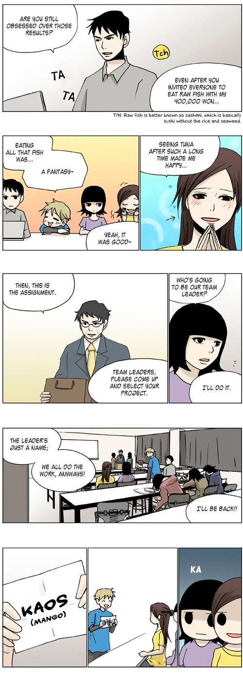 The Three Times Chapter 21 page 3 - Chapter 21 :  Team Project