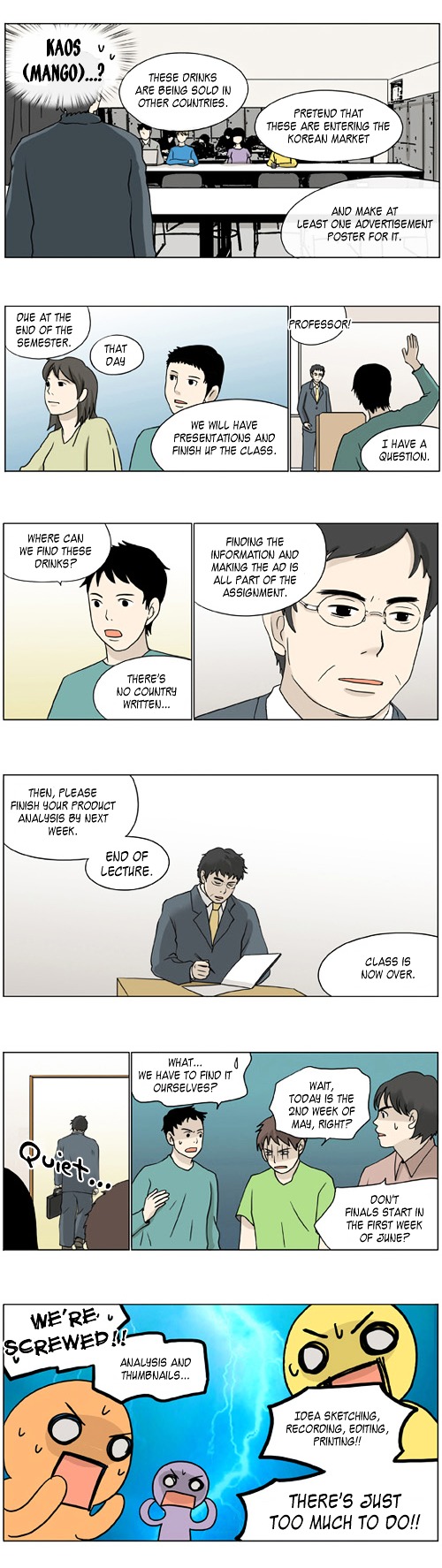 The Three Times Chapter 21 page 4 - Chapter 21 :  Team Project