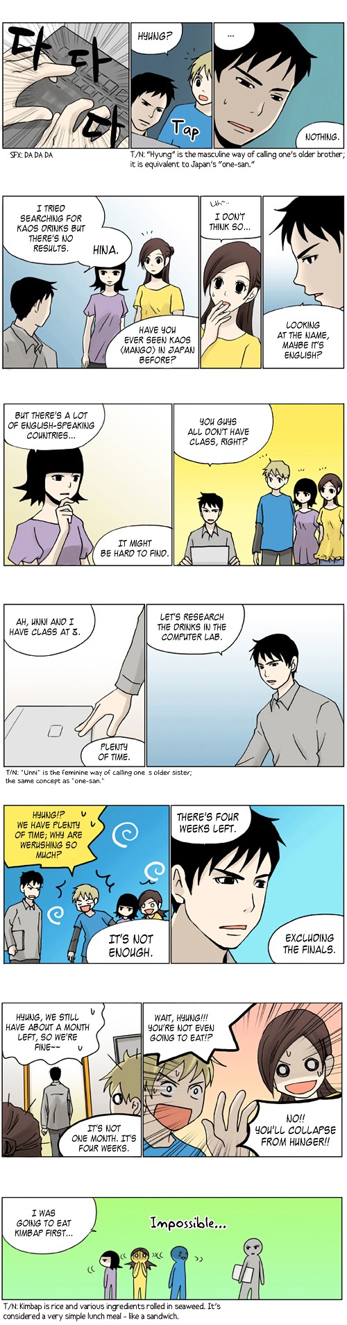 The Three Times Chapter 21 page 5 - Chapter 21 :  Team Project