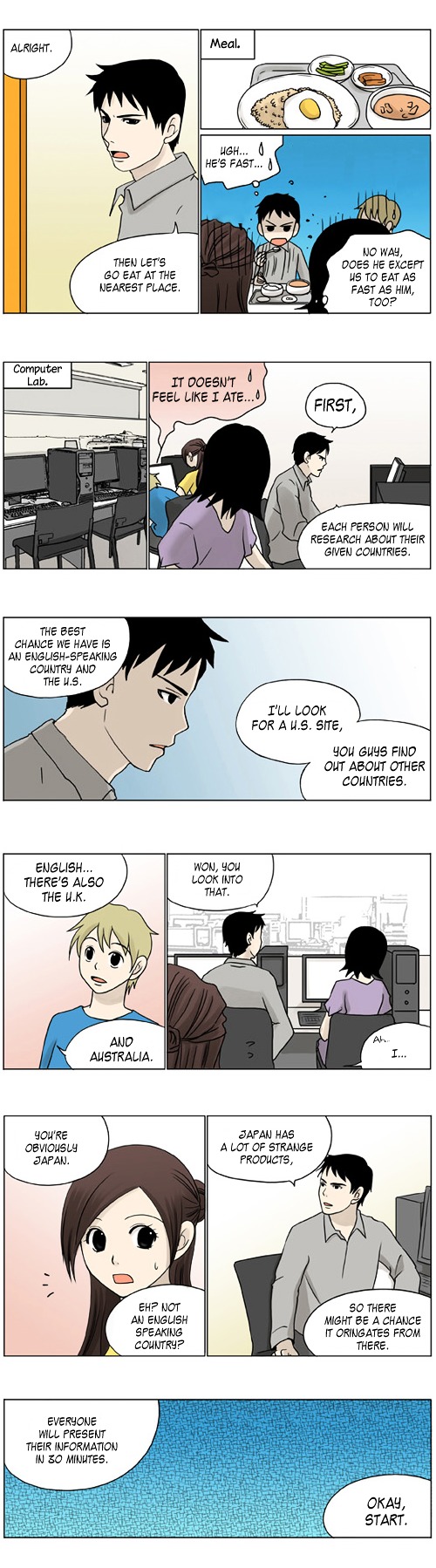 The Three Times Chapter 21 page 6 - Chapter 21 :  Team Project
