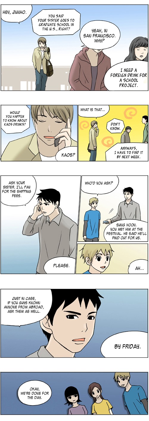 The Three Times Chapter 21 page 8 - Chapter 21 :  Team Project