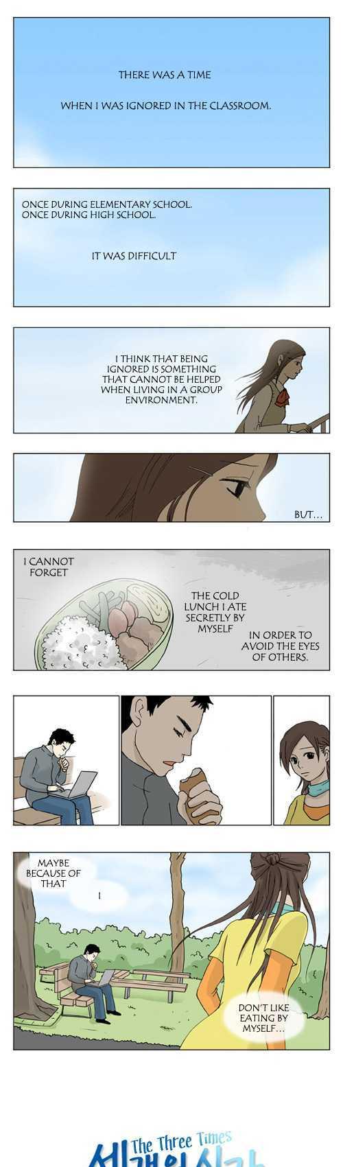 The Three Times Chapter 5 page 1 - Chapter 5
