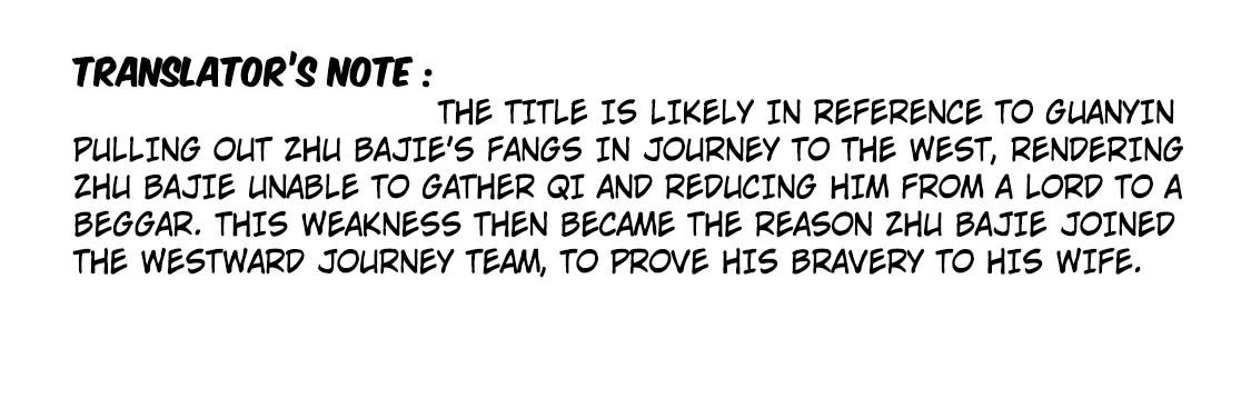 The Tiger Won't Eat the Dragon Yet. Chapter 16 page 14 - Chapter 16: Plucked Fang