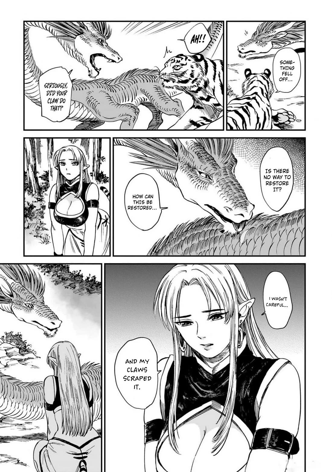 The Tiger Won't Eat the Dragon Yet. Chapter 16 page 8 - Chapter 16: Plucked Fang