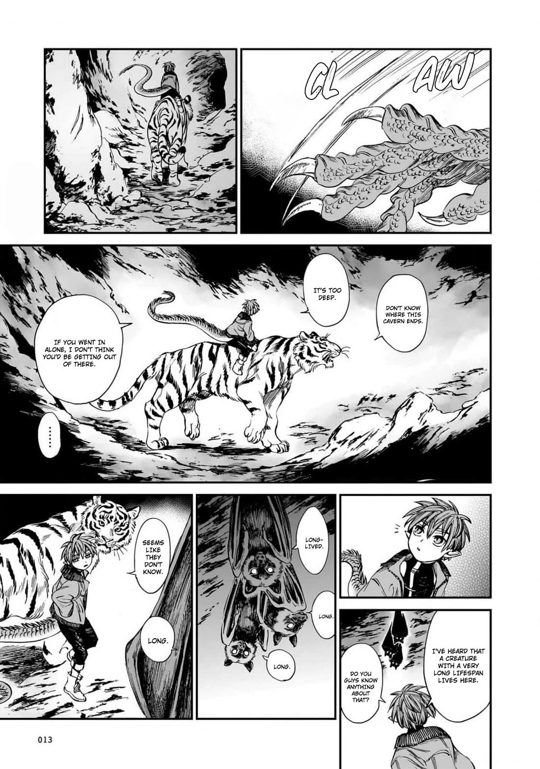 The Tiger Won't Eat the Dragon Yet. Chapter 17 page 4 - Chapter 17: Tomb of the Ancients
