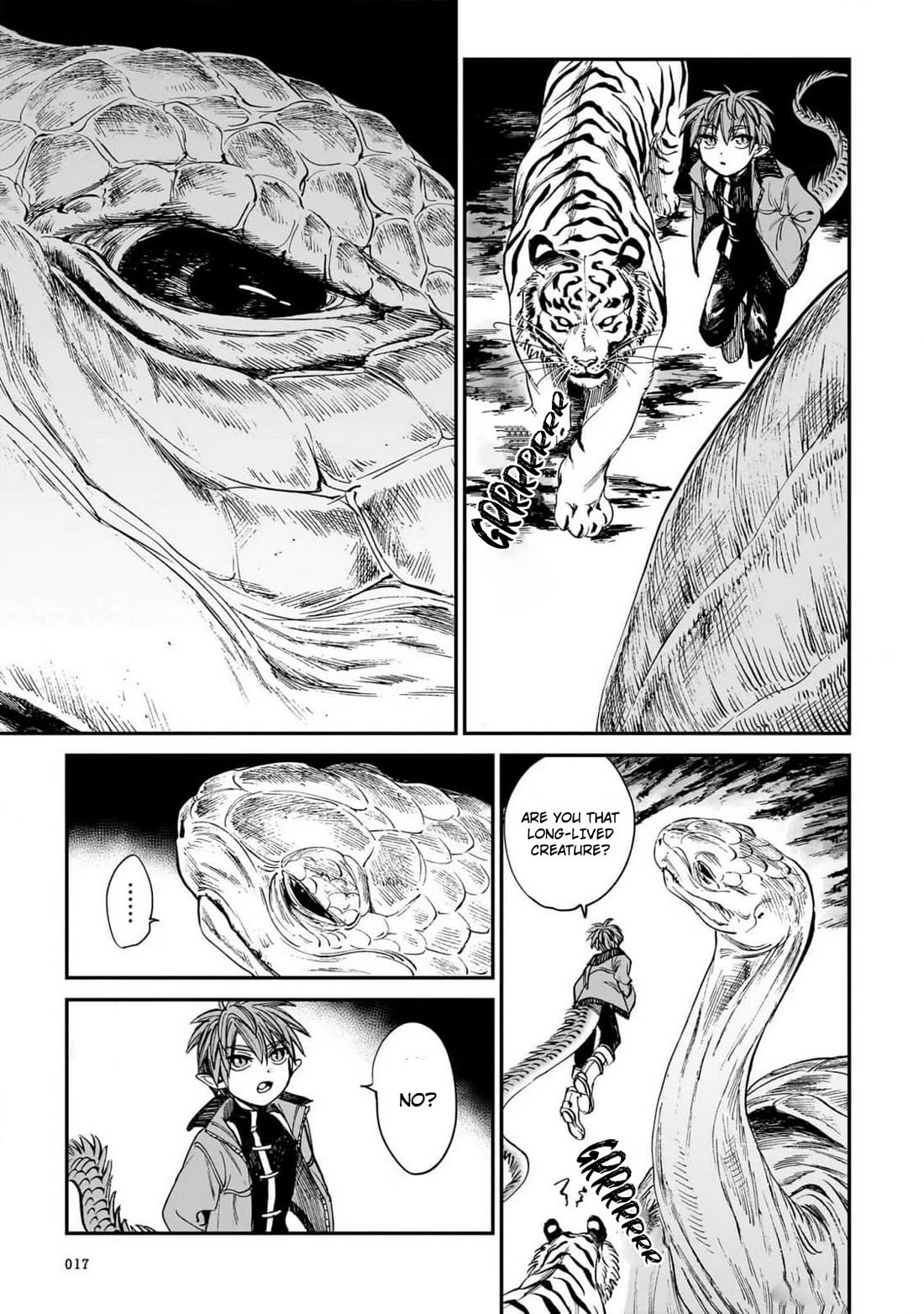 The Tiger Won't Eat the Dragon Yet. Chapter 17 page 8 - Chapter 17: Tomb of the Ancients