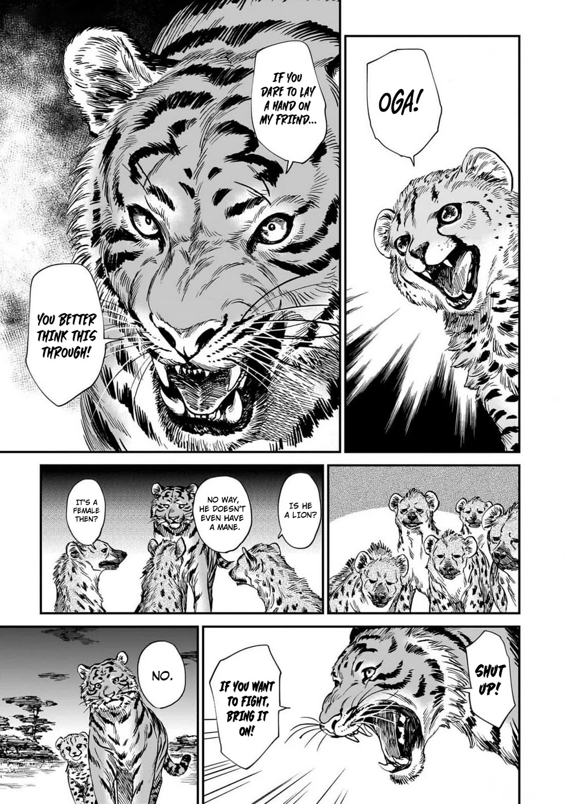 The Tiger Won't Eat the Dragon Yet. Chapter 19 page 21 - Chapter 19: with a heavy weight to move forward