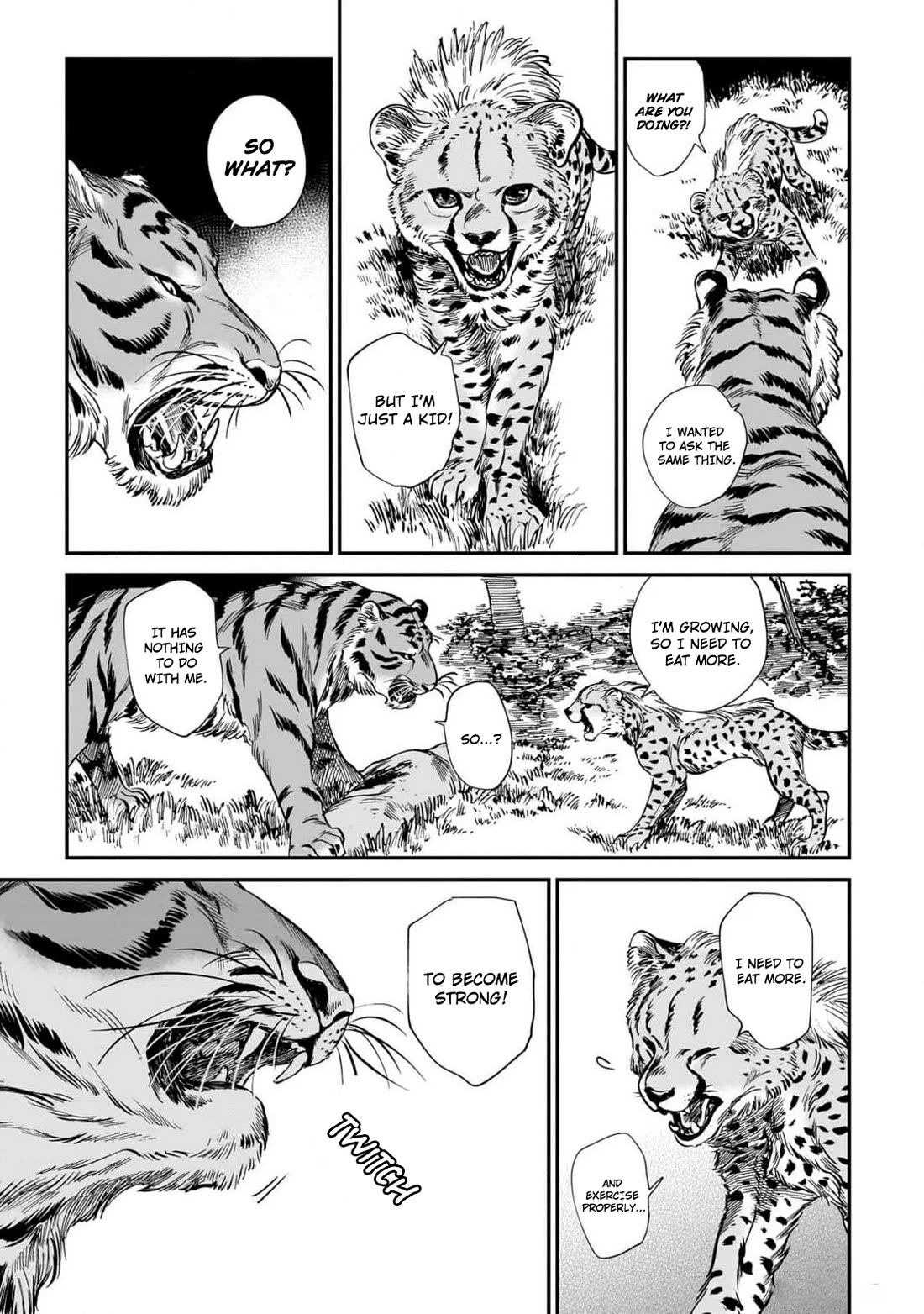 The Tiger Won't Eat the Dragon Yet. Chapter 19 page 7 - Chapter 19: with a heavy weight to move forward