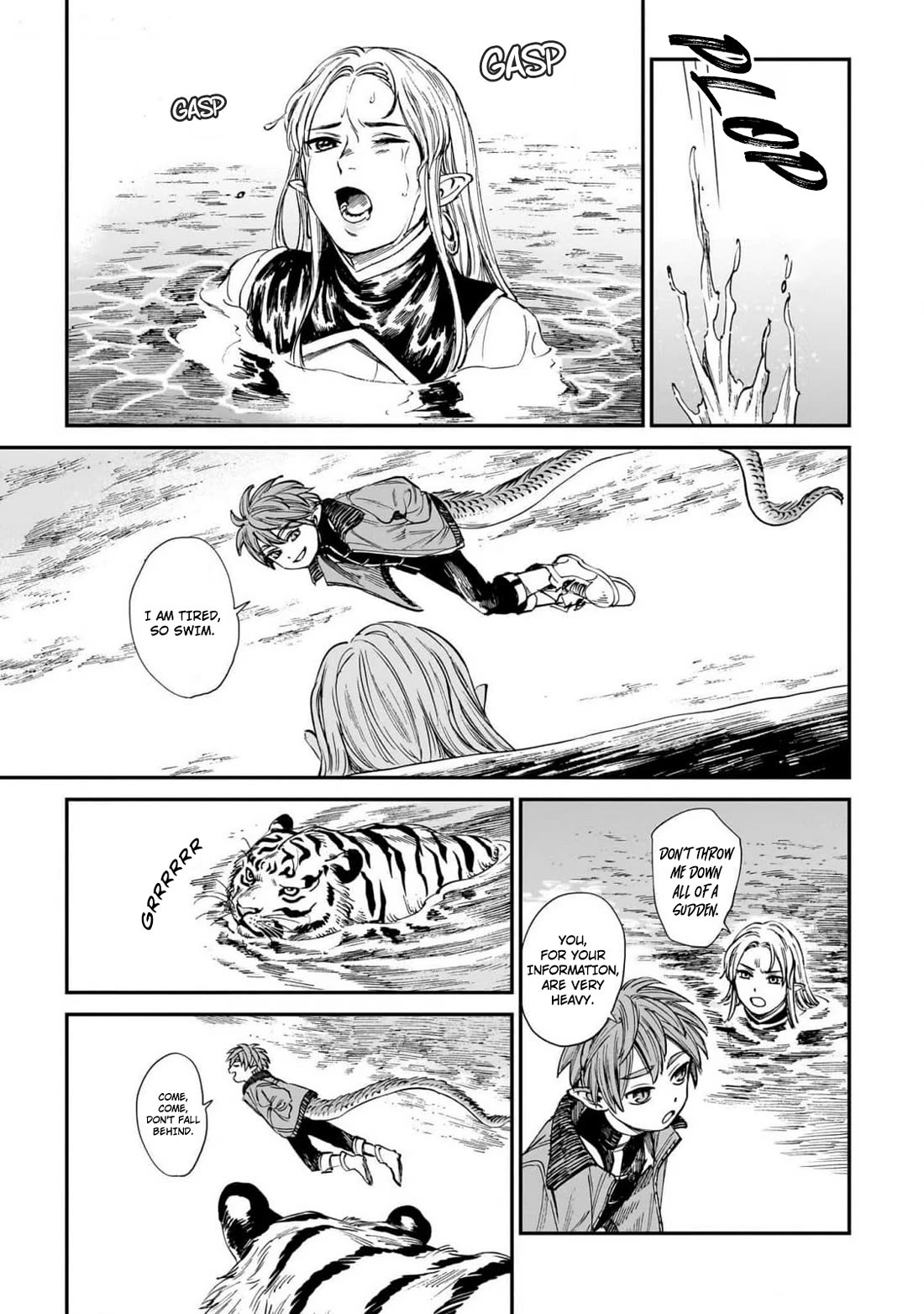 The Tiger Won't Eat the Dragon Yet. Chapter 20 page 6 - Chapter 20: Protecting each other
