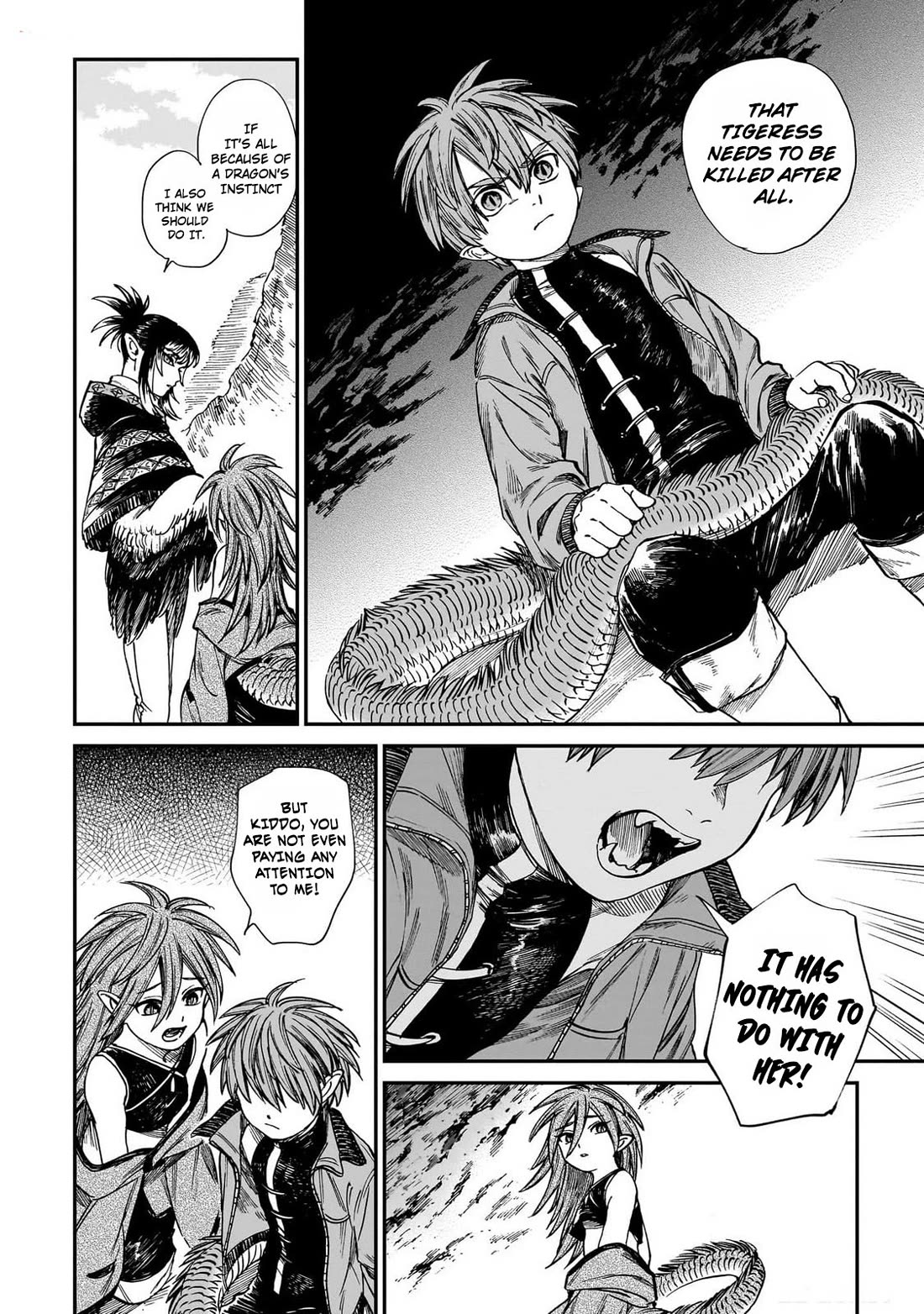 The Tiger Won't Eat the Dragon Yet. Chapter 23 page 9 - Chapter 23: Mother's Chains