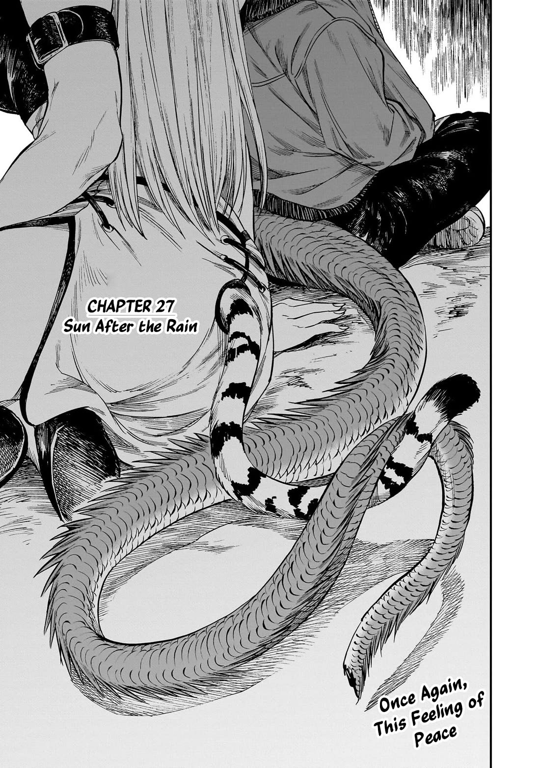 The Tiger Won't Eat the Dragon Yet. Chapter 27 page 2 - Chapter 27: Sun After the Rain