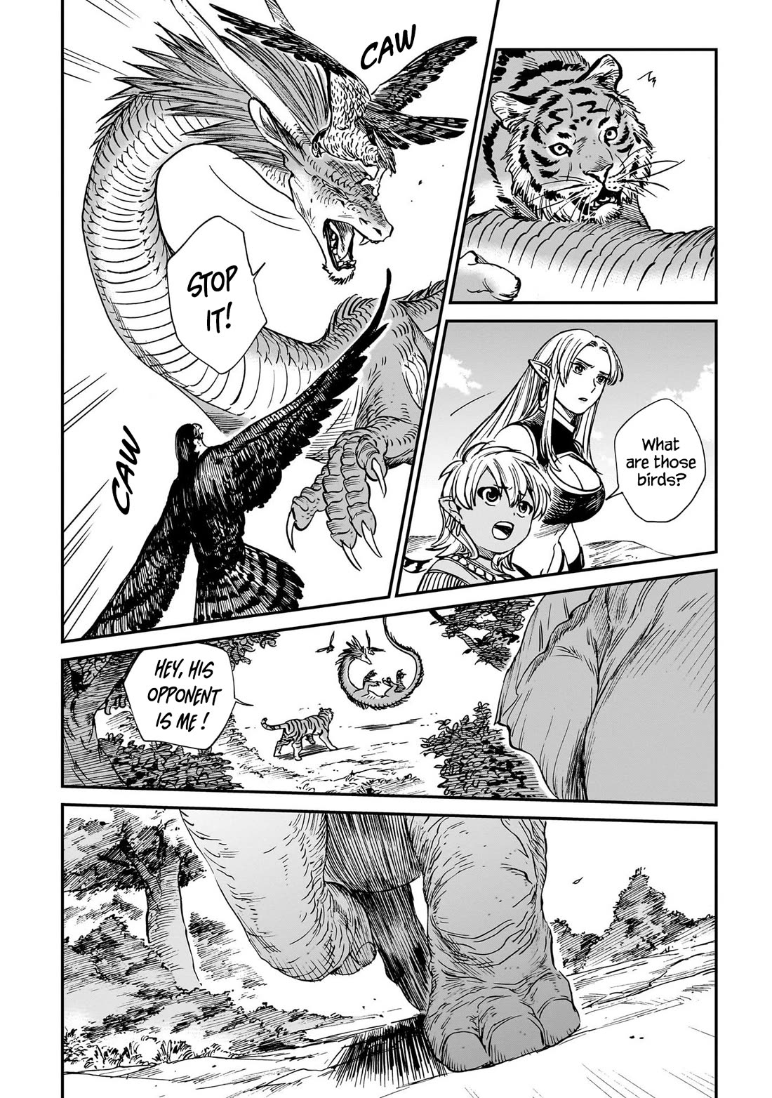 The Tiger Won't Eat the Dragon Yet. Chapter 29 page 17 - Chapter 29: Worthy Opponent