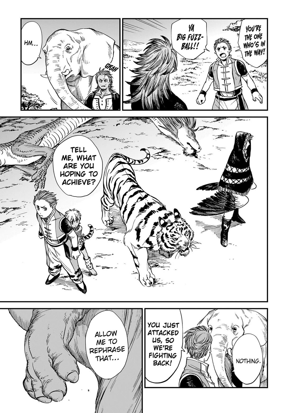 The Tiger Won't Eat the Dragon Yet. Chapter 30 page 6 - Chapter 30: Hunters