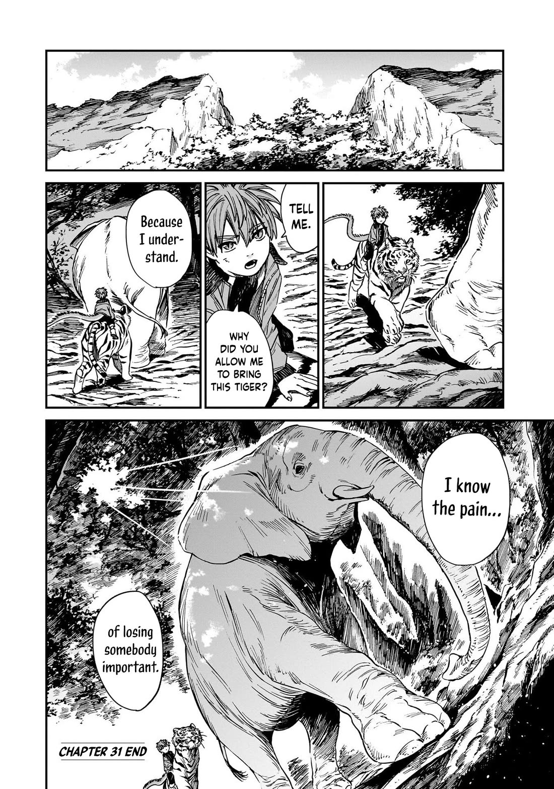 The Tiger Won't Eat the Dragon Yet. Chapter 31 page 17 - Chapter 31: Guardian Animals of the Forest