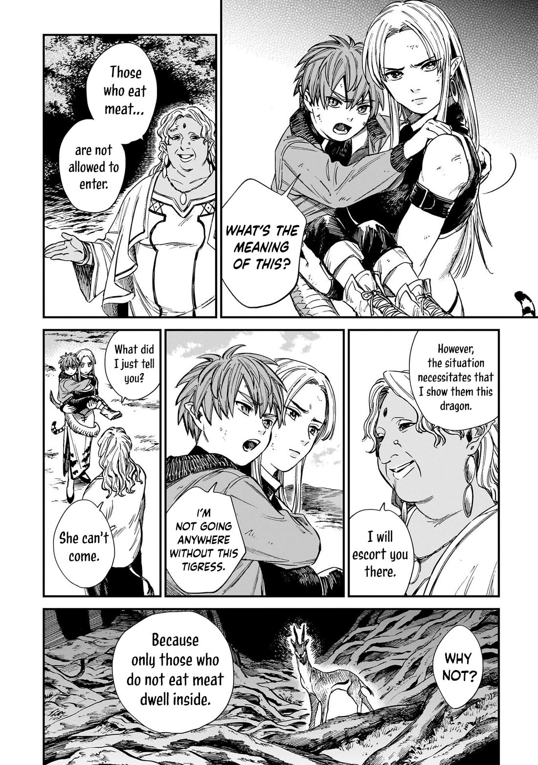 The Tiger Won't Eat the Dragon Yet. Chapter 31 page 9 - Chapter 31: Guardian Animals of the Forest
