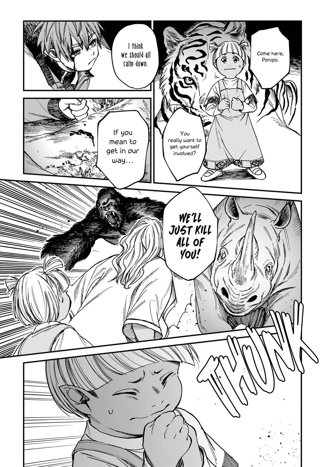 The Tiger Won't Eat the Dragon Yet. Chapter 33 page 10 - Chapter 33: Elder