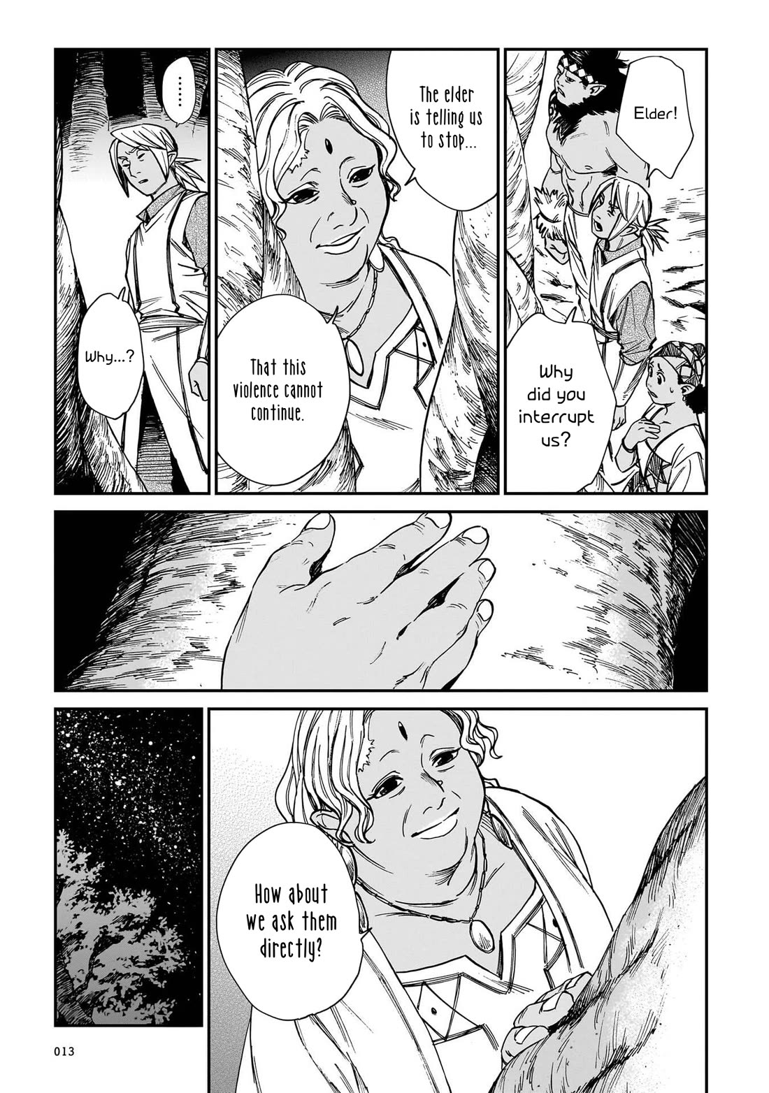 The Tiger Won't Eat the Dragon Yet. Chapter 33 page 12 - Chapter 33: Elder