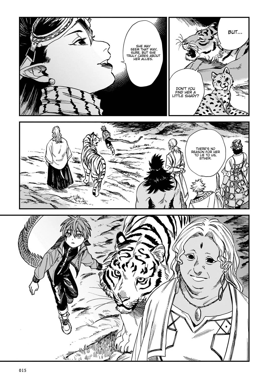 The Tiger Won't Eat the Dragon Yet. Chapter 33 page 14 - Chapter 33: Elder