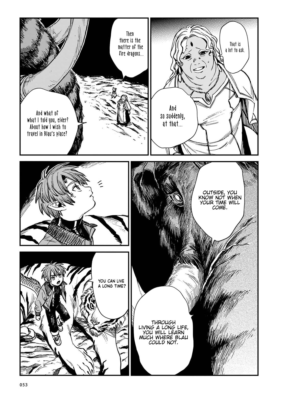 The Tiger Won't Eat the Dragon Yet. Chapter 35 page 6 - Chapter 35: Taking Root
