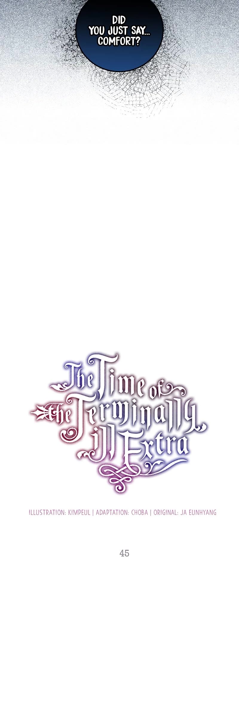 The Time of the Terminally-ill Extra Chapter 45 page 19 - Chapter 45