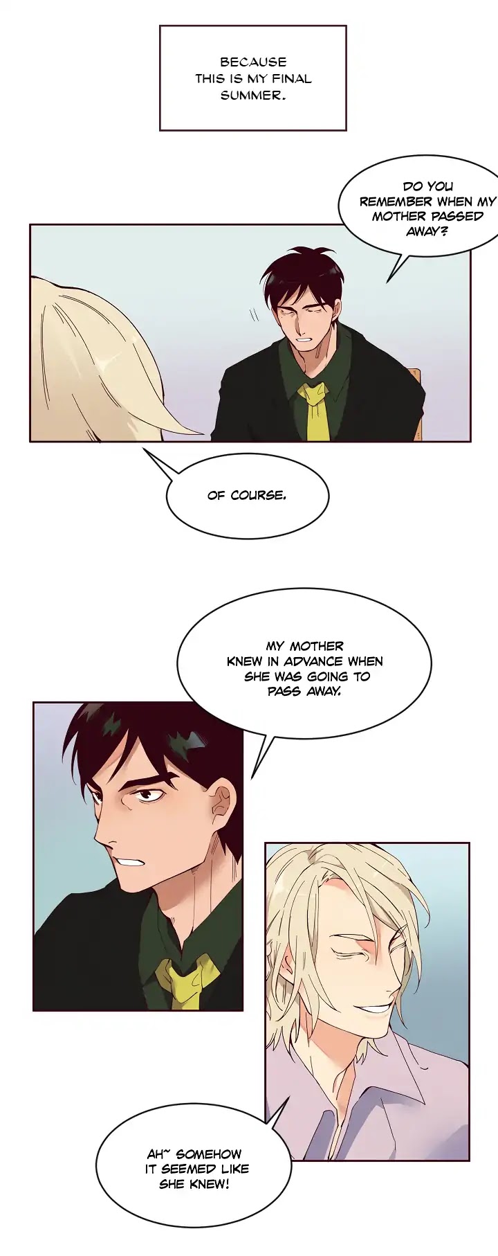 The Timekeeper's Final Summer Chapter 1 page 13 - Chapter 1