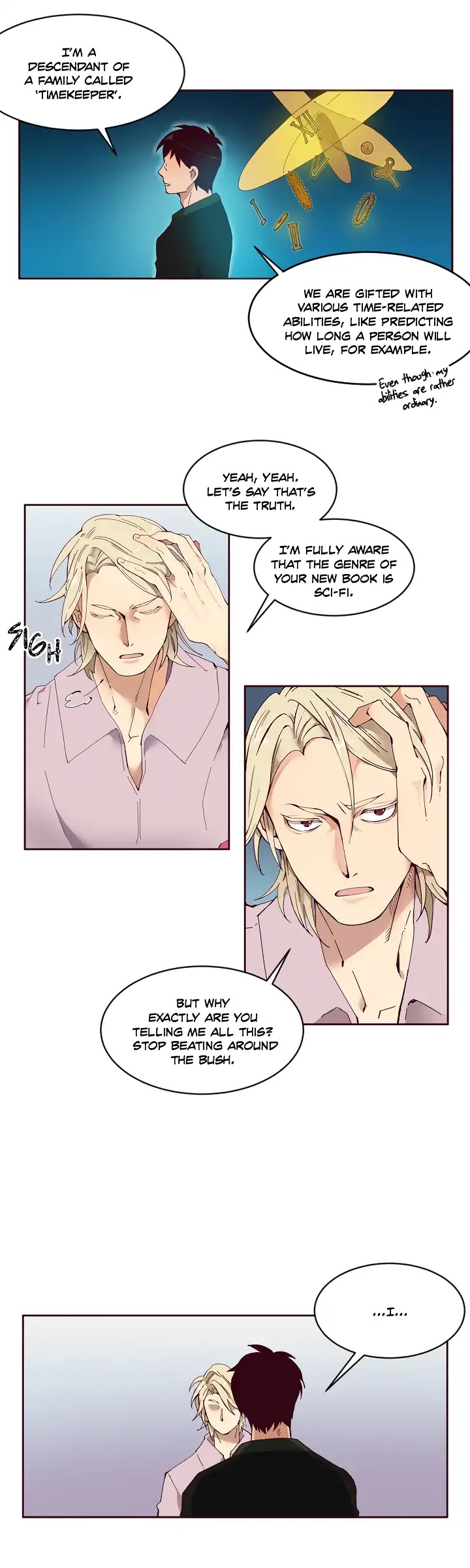 The Timekeeper's Final Summer Chapter 1 page 16 - Chapter 1