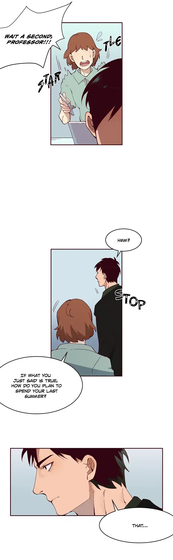 The Timekeeper's Final Summer Chapter 1 page 8 - Chapter 1
