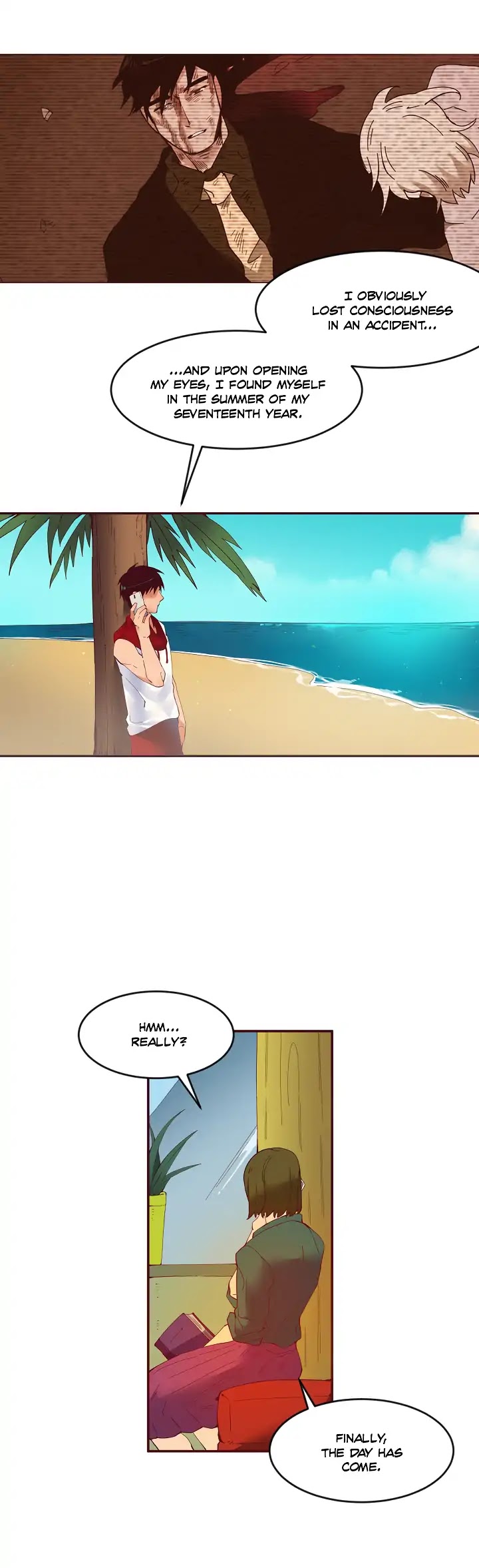 The Timekeeper's Final Summer Chapter 2 page 8 - Chapter 2