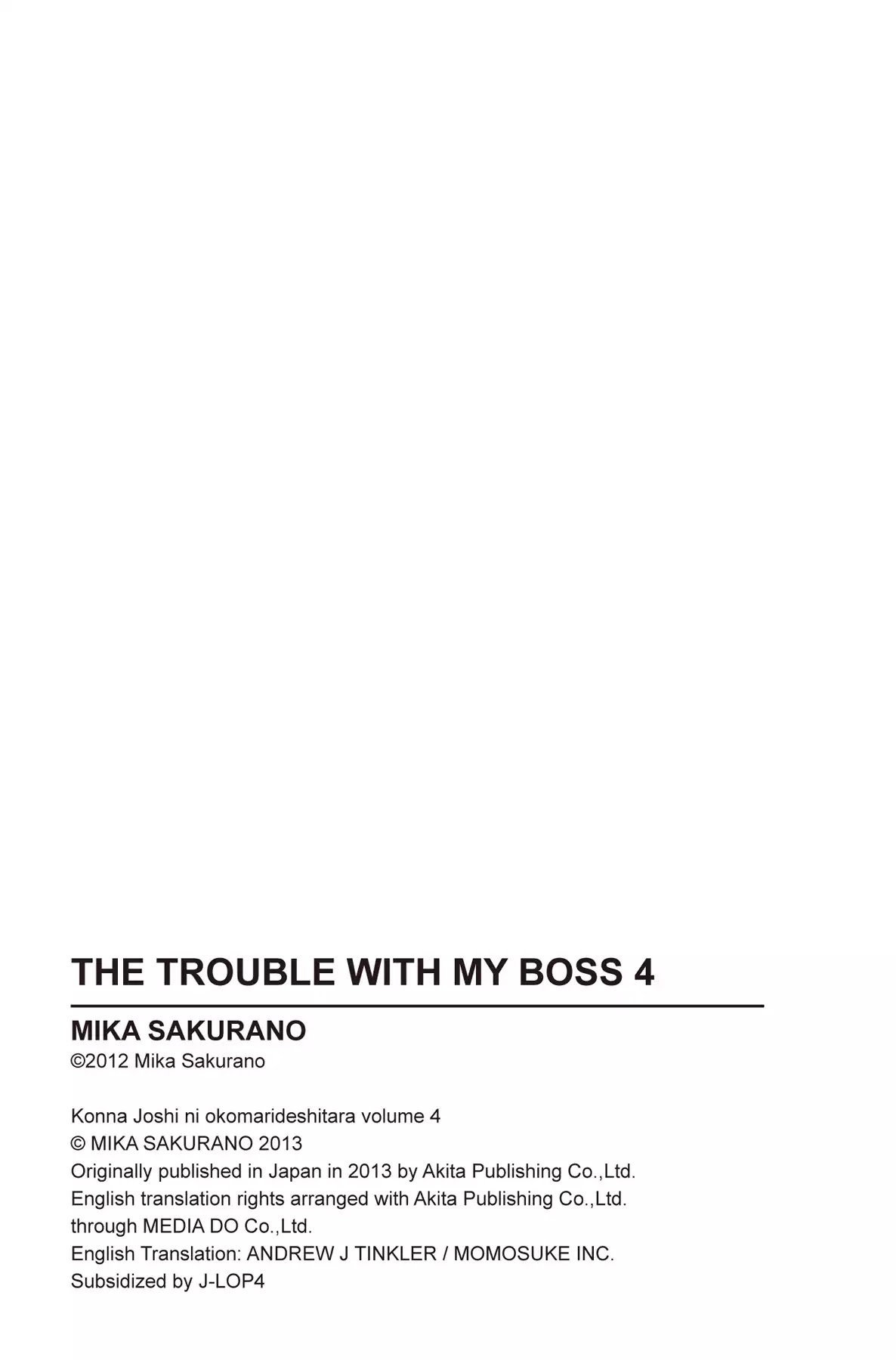 The Trouble With My Boss Chapter 18 page 24 - Chapter 18: Vol.4 18. The Trouble With The Wedding