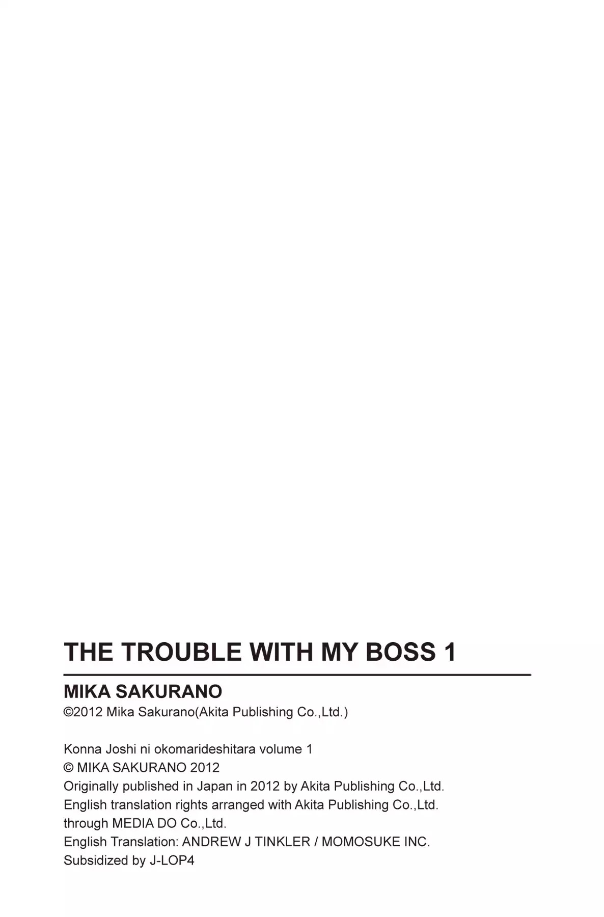 The Trouble With My Boss Chapter 5 page 42 - Chapter 5: Vol.1 5.The Misunderstanding
