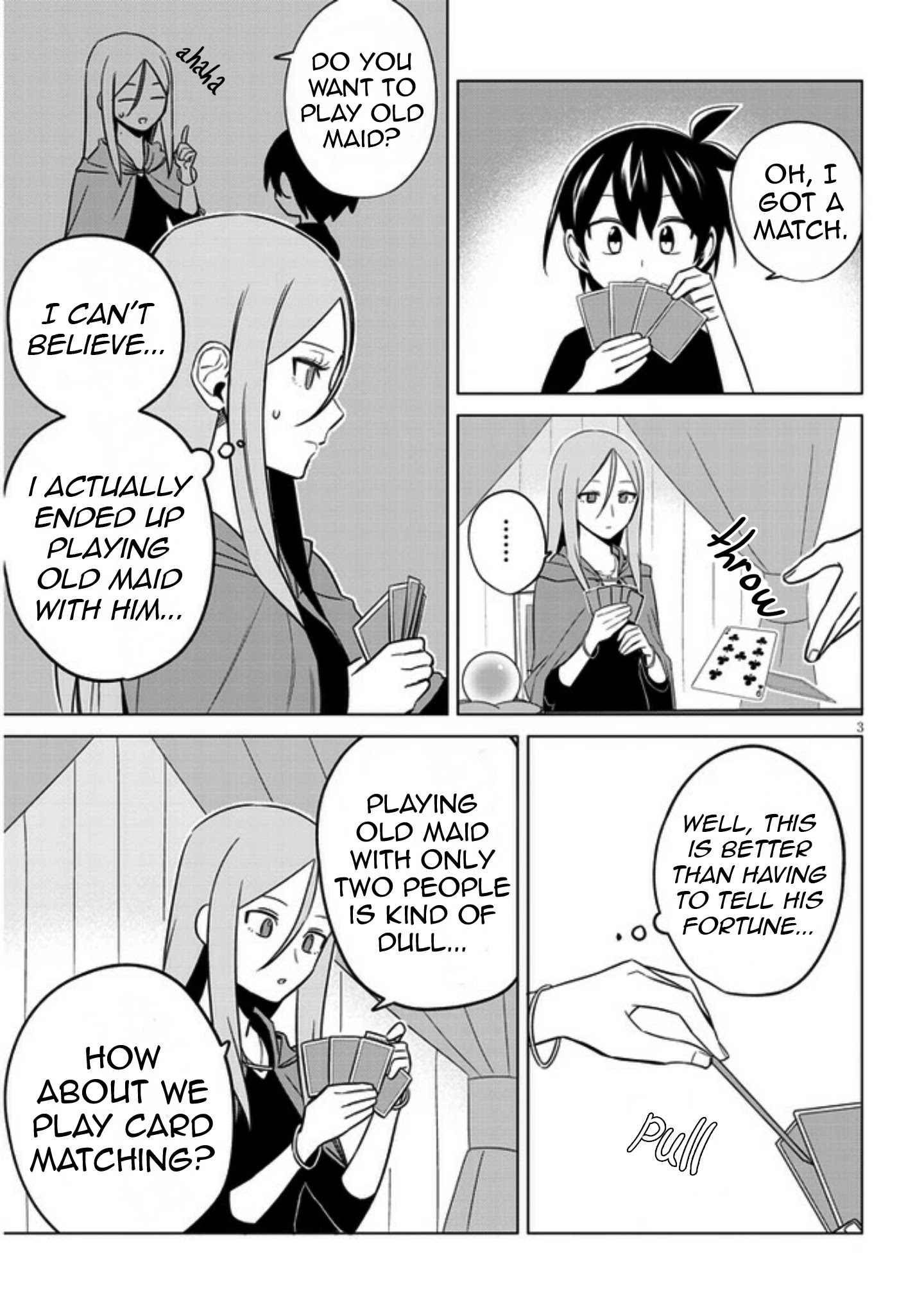The Troubles Of A Fortune Teller Chapter 11 page 4 - Chapter 11: Playing Cards and a Bet