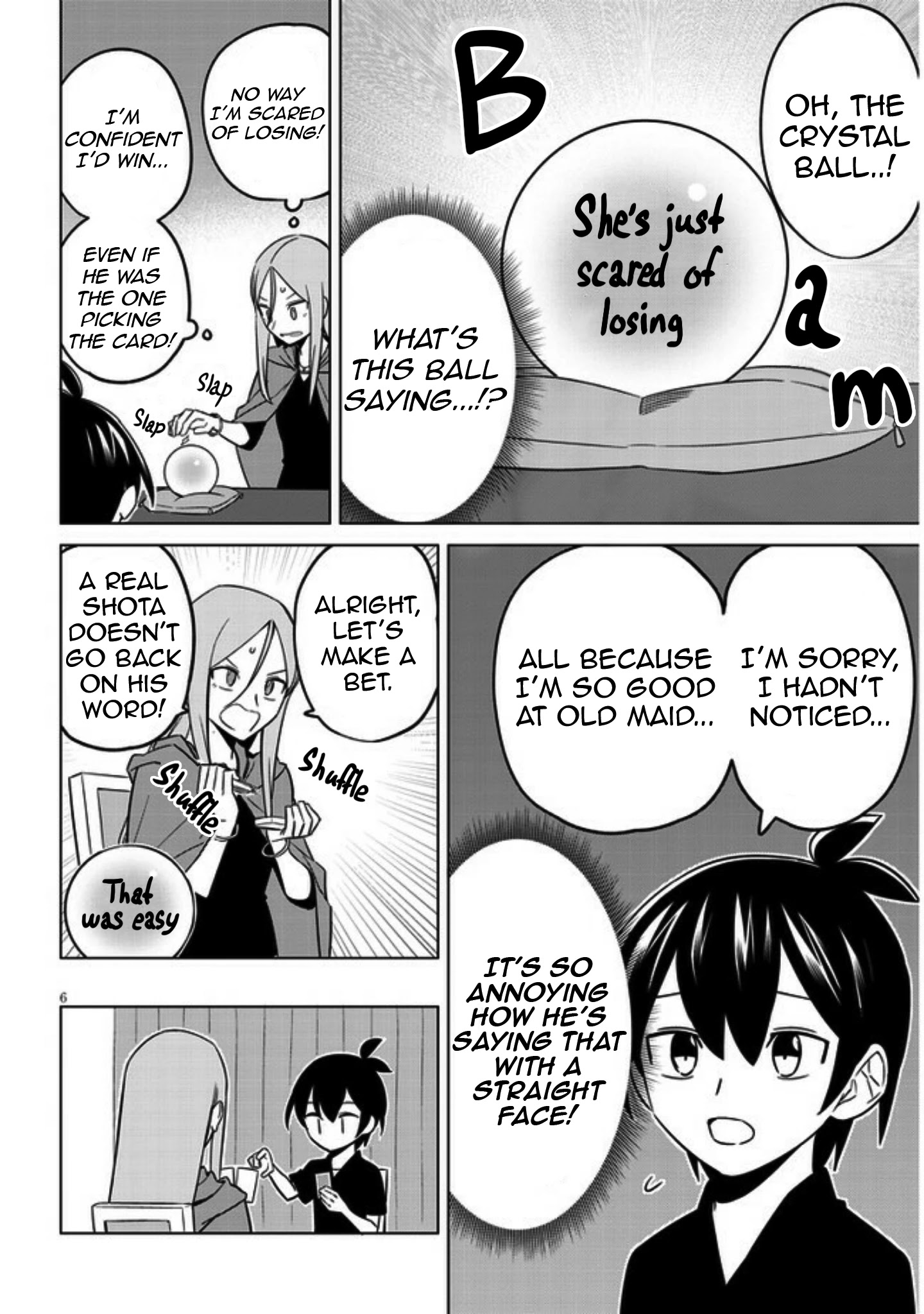 The Troubles Of A Fortune Teller Chapter 11 page 7 - Chapter 11: Playing Cards and a Bet