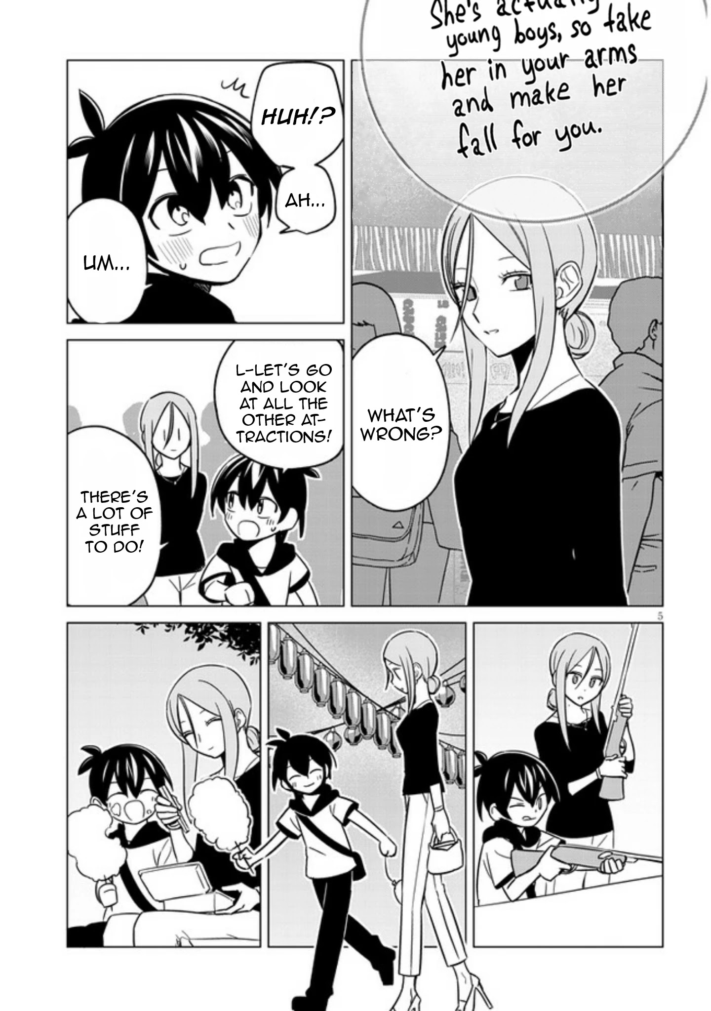 The Troubles Of A Fortune Teller Chapter 12 page 6 - Chapter 12: Summer Festival Date