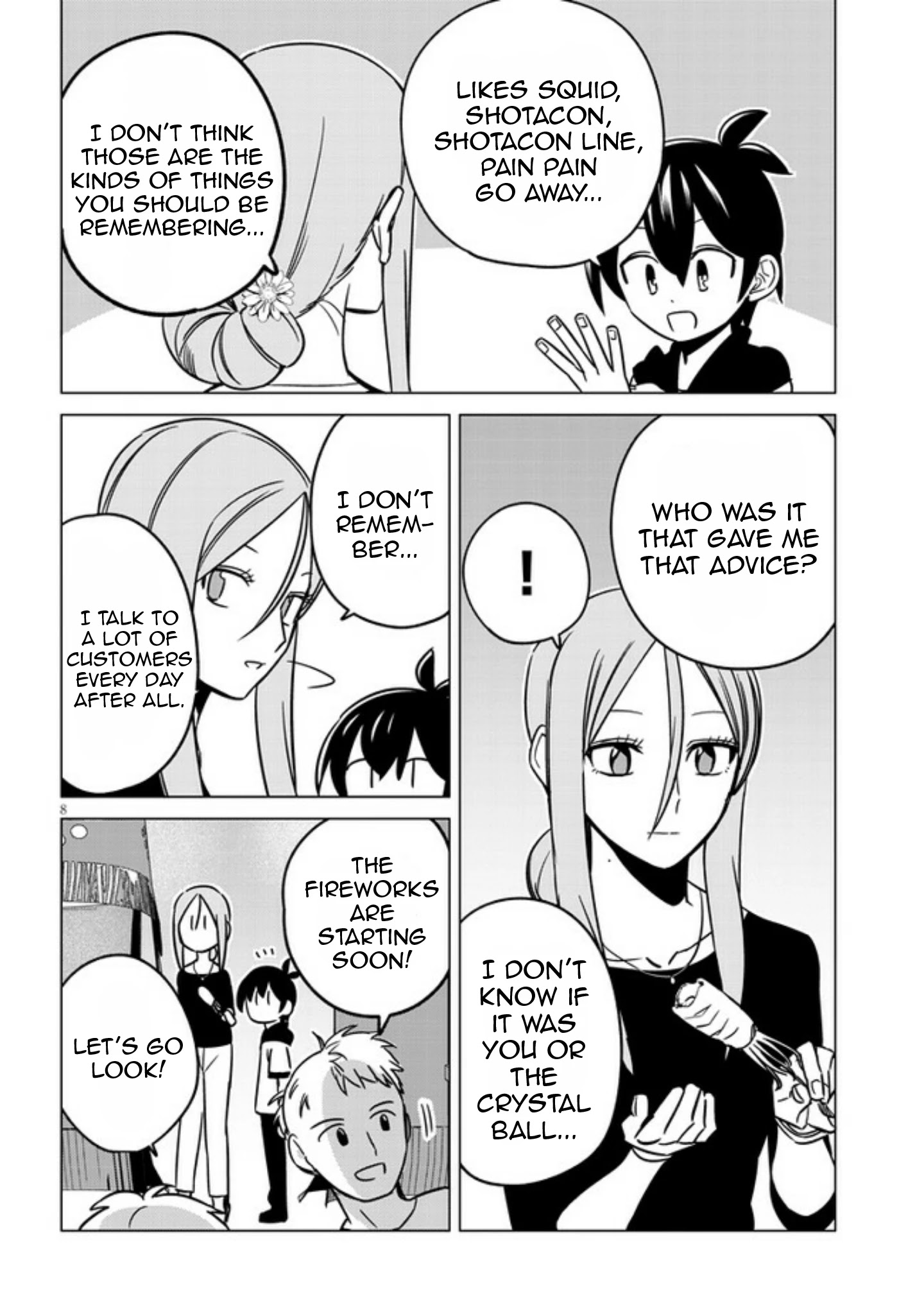 The Troubles Of A Fortune Teller Chapter 12 page 9 - Chapter 12: Summer Festival Date