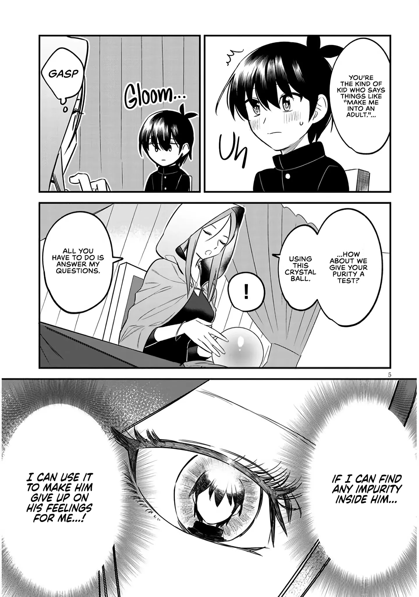 The Troubles Of A Fortune Teller Chapter 3 page 5 - Chapter 3: Purity and Expectation