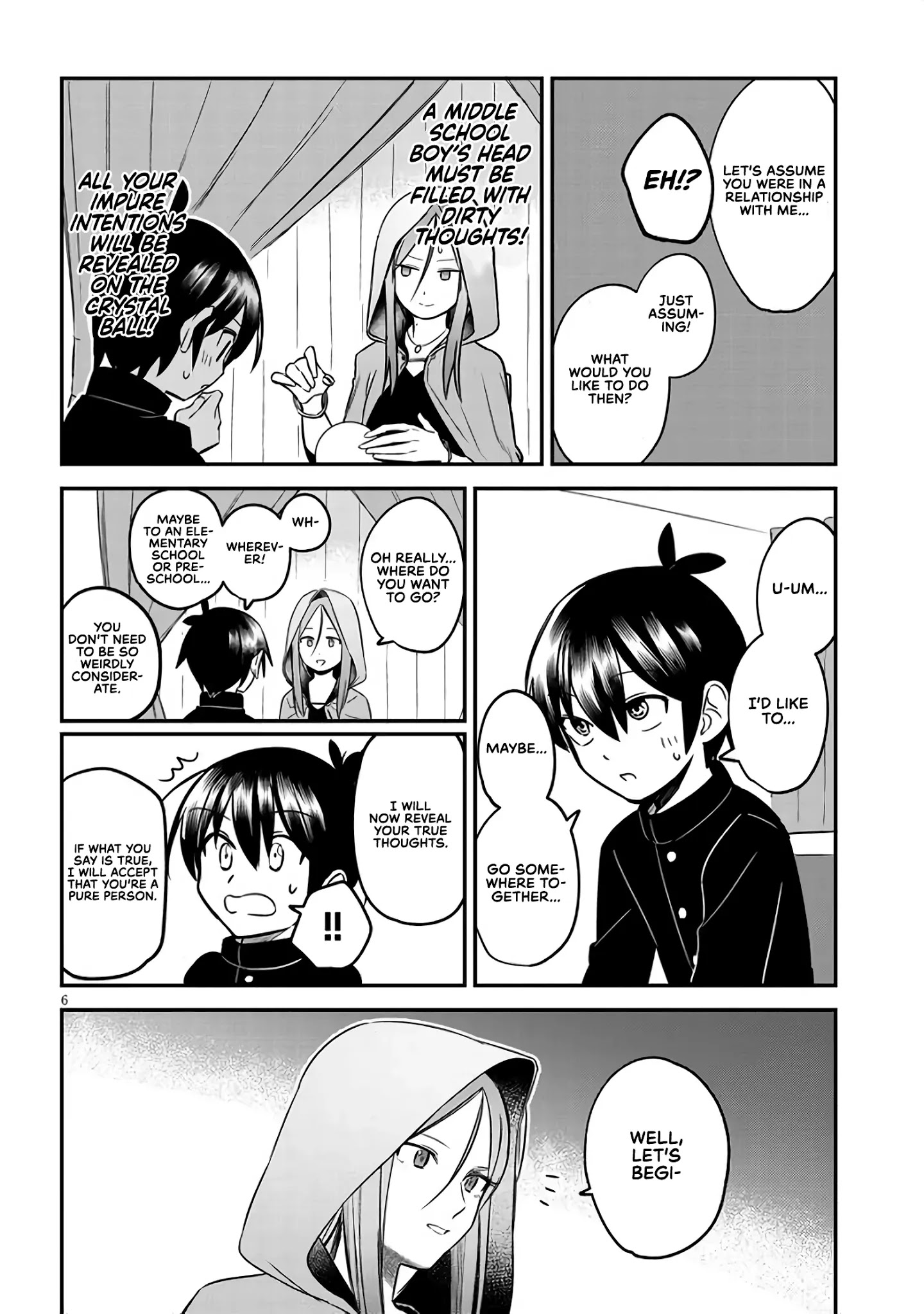 The Troubles Of A Fortune Teller Chapter 3 page 6 - Chapter 3: Purity and Expectation