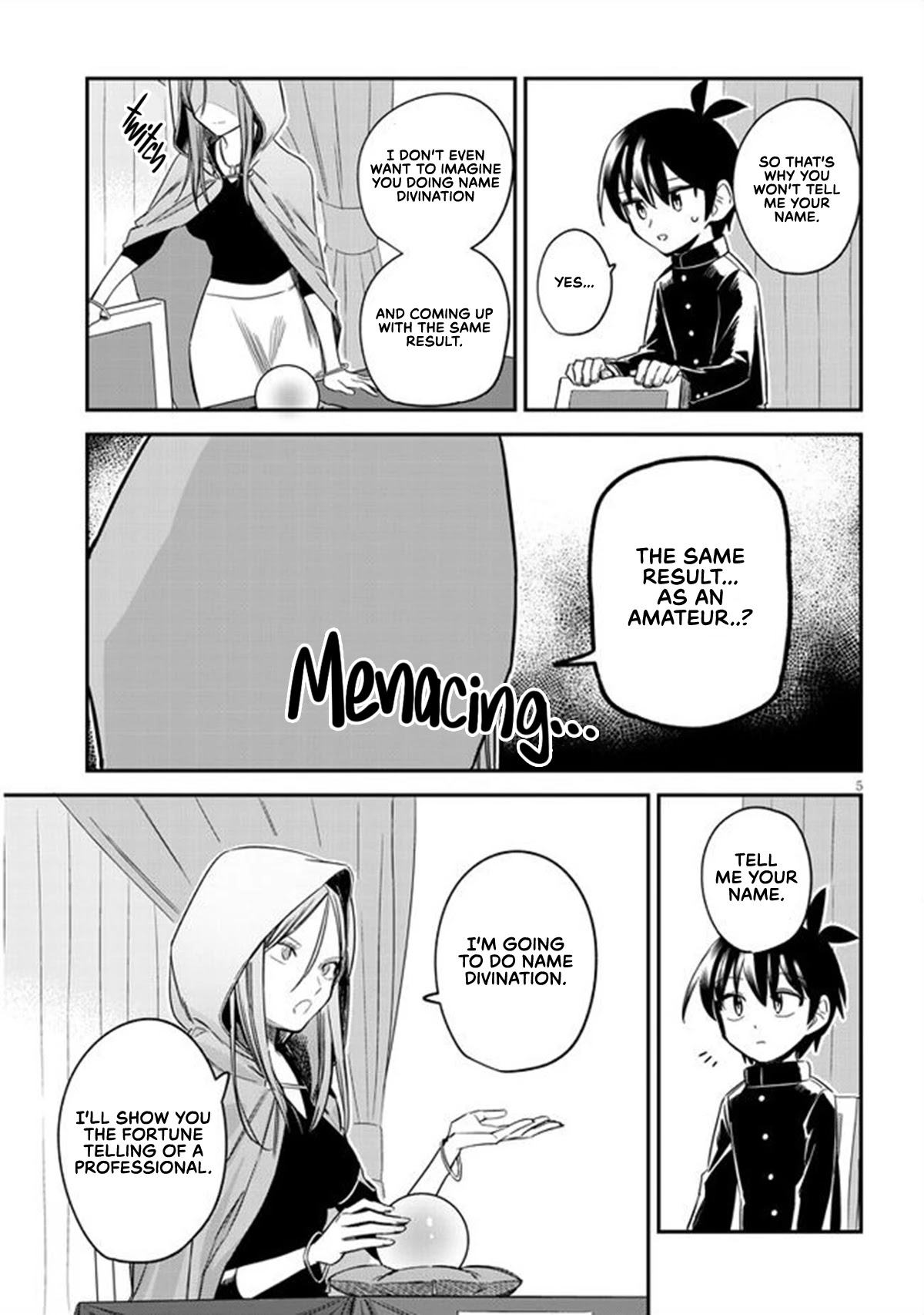 The Troubles Of A Fortune Teller Chapter 4 page 5 - Chapter 4: Your Name