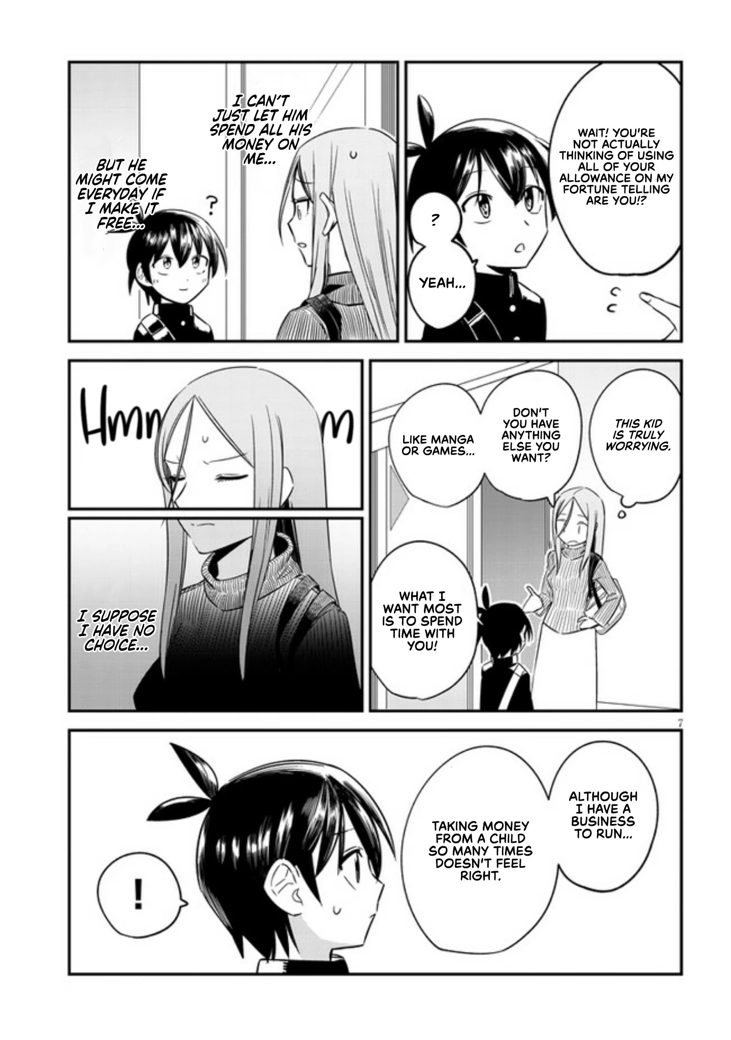The Troubles Of A Fortune Teller Chapter 5 page 7 - Chapter 5: Lack of money and a promise