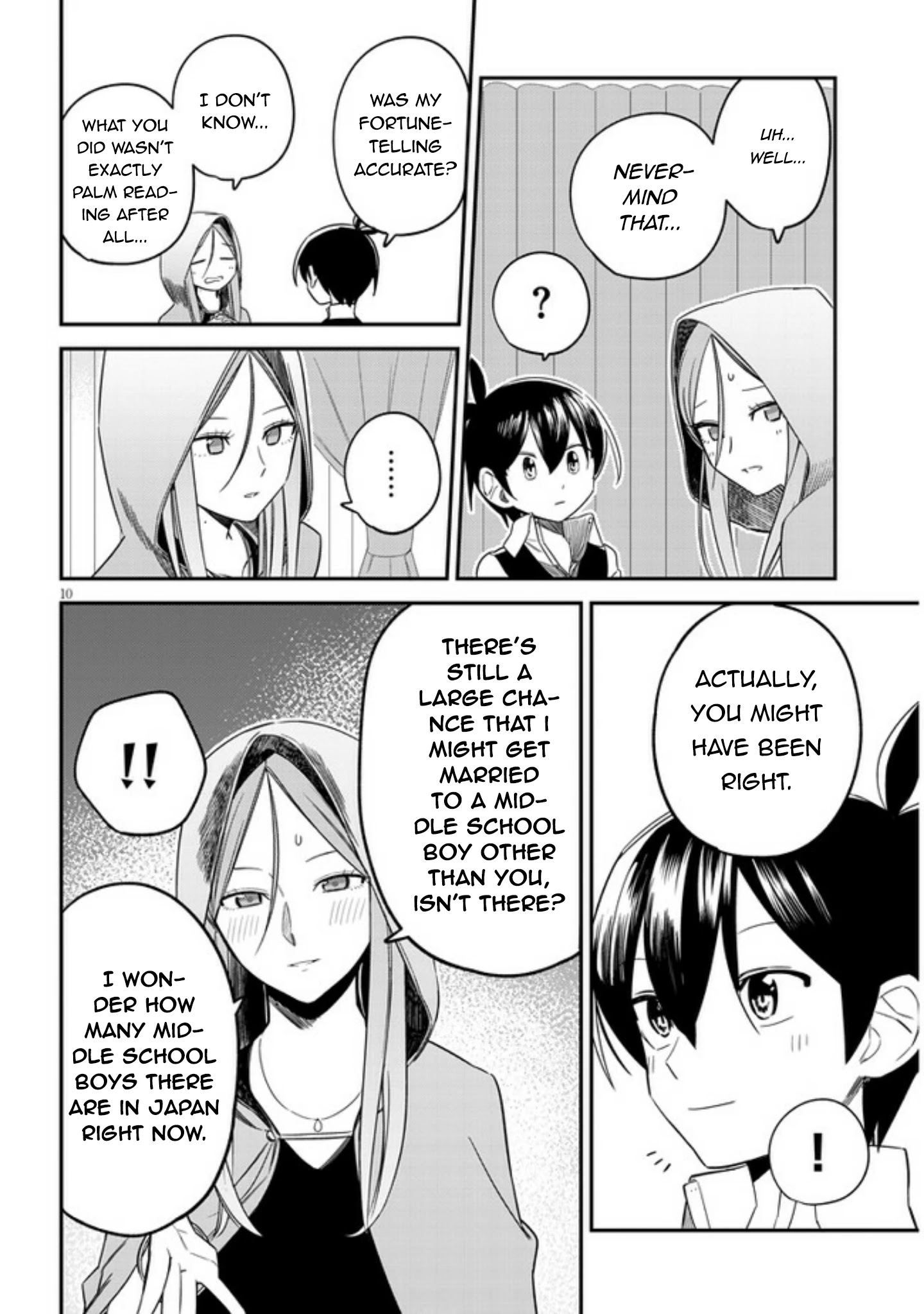 The Troubles Of A Fortune Teller Chapter 6 page 10 - Chapter 6: Amateur palm reading