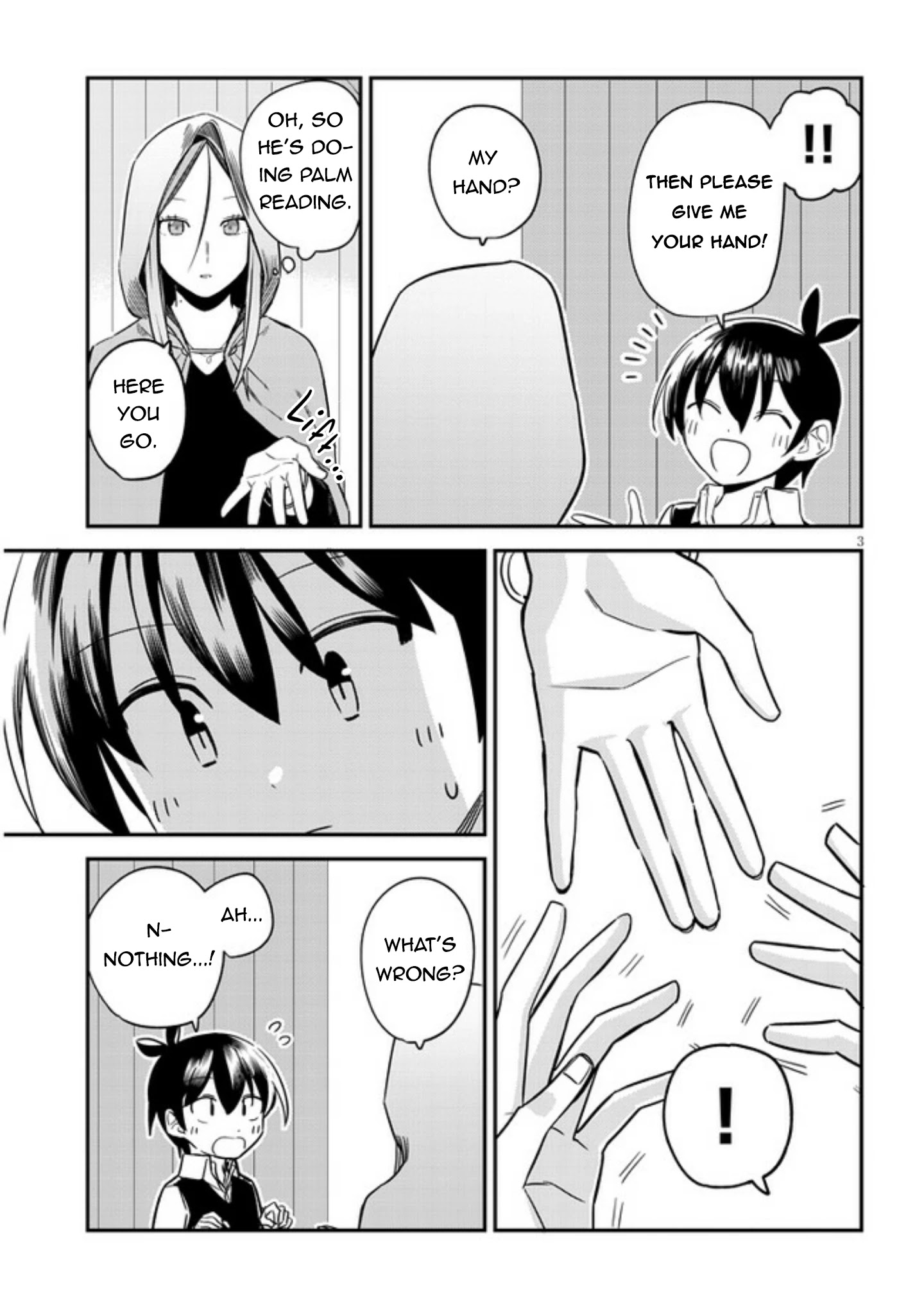The Troubles Of A Fortune Teller Chapter 6 page 3 - Chapter 6: Amateur palm reading